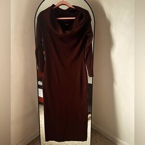 Missguided Off Shoulder Midi Dress